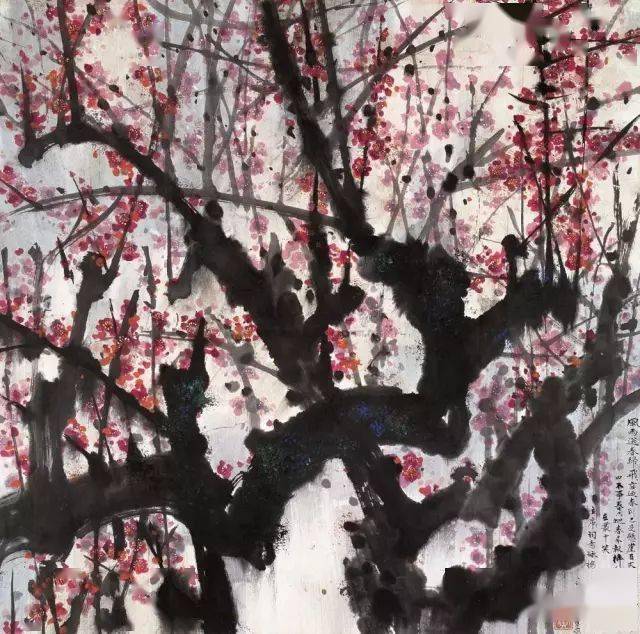 黄永玉画梅花风情万种