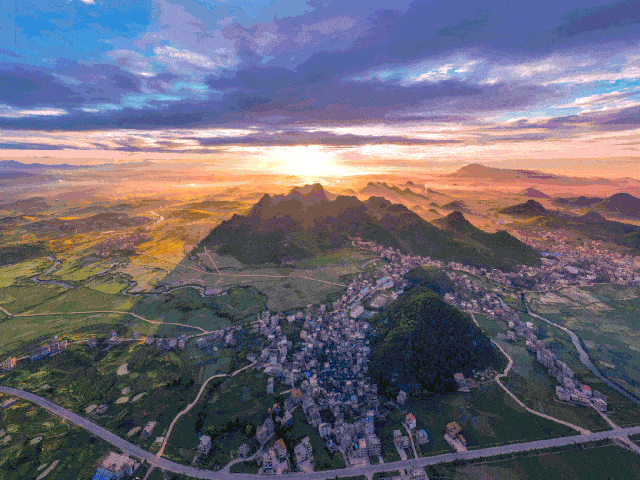 你在新田见过云海吗?你在新田等过日出吗?