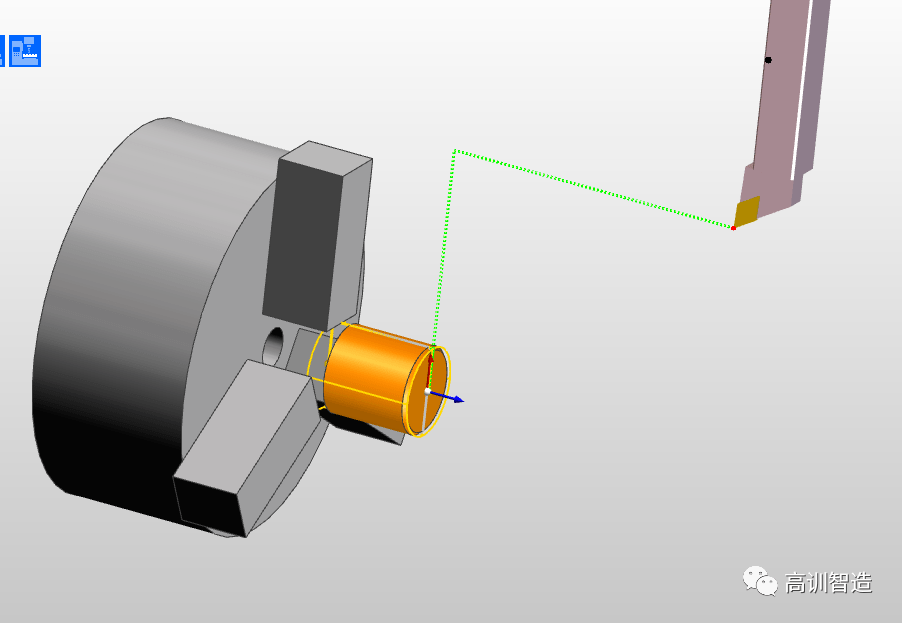 高训智造原创专业课堂第230期67edgecam端面车削编程