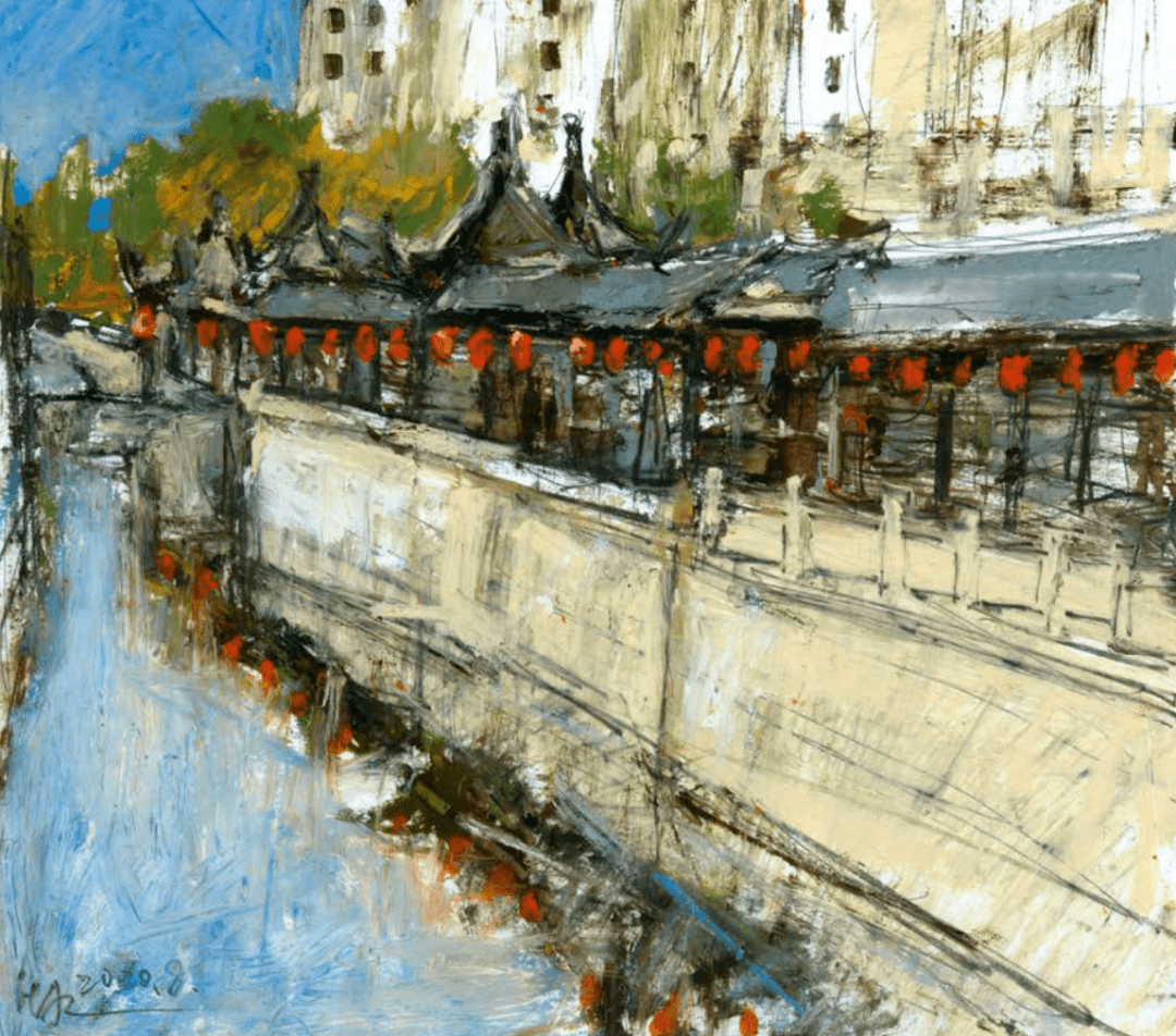 (国画)桑麟康 /绘《花开时节》(国画)忻秉勇 /绘《四个阿婆-嘉定黄草