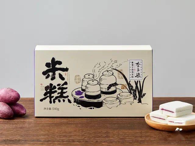 李子柒的紫薯蒸米糕喷香柔软一口回到童年记忆里