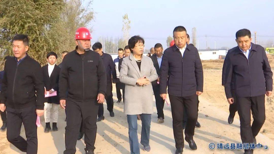 靖远县委书记郑钰调研指导全县重点项目建设情况