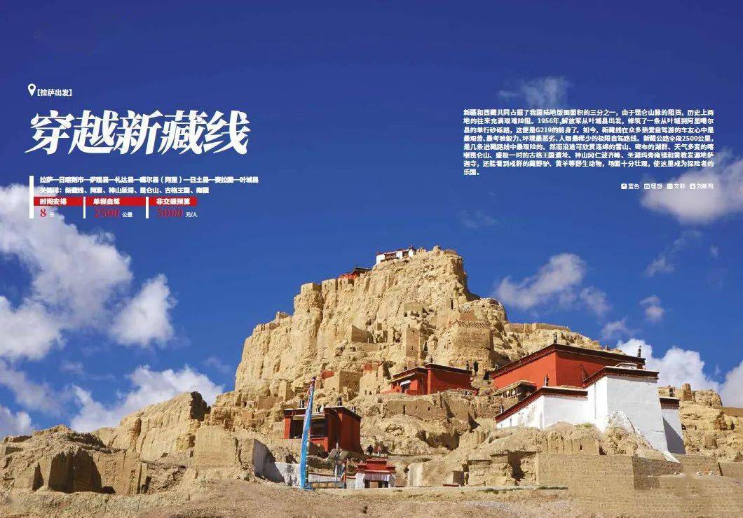 8天2500公里自驾游新藏线路书附地图