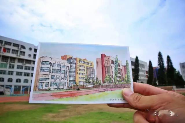 你们要的养正中学旧校区明信片来了
