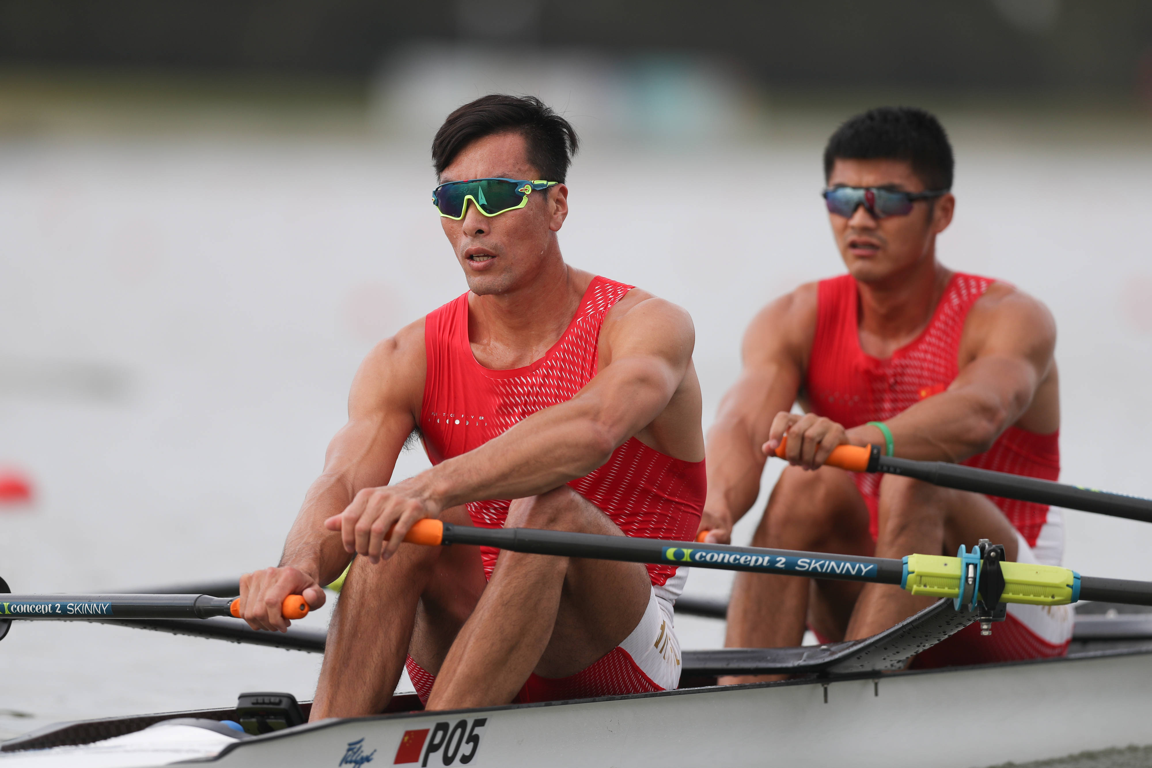 赛艇——全国锦标赛:男子双人双桨半决赛赛况