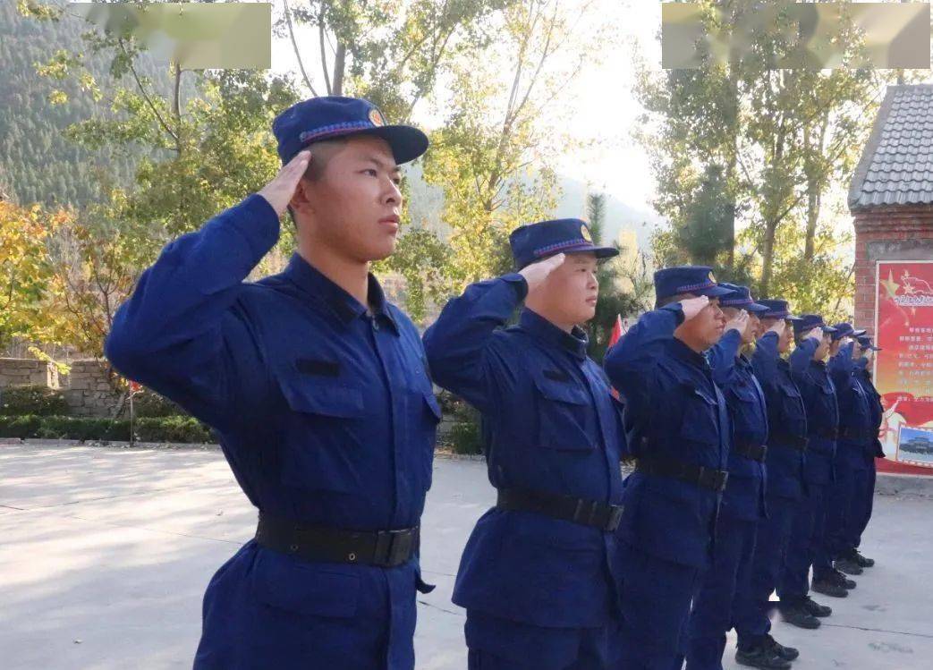 历练见成长临沂消防第二批森林专职消防员逐梦前行