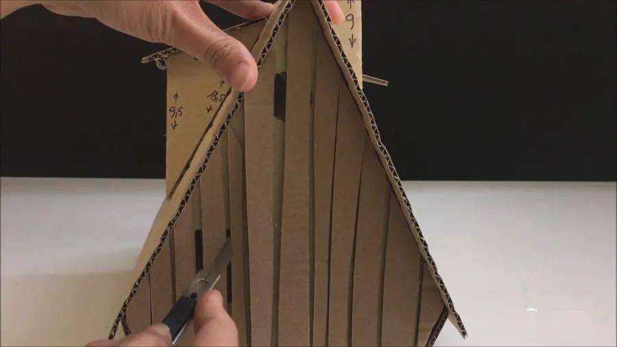 微型童话屋教程高脚小茅屋