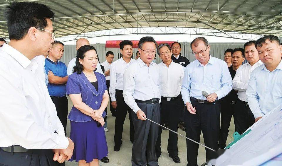 许志晖袁古洁到滨海新区调研检查重点项目建设进展情况