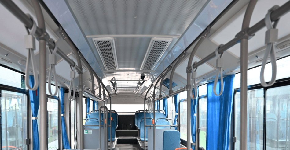内景太惊艳烟台今年首批新能源空调公交车上线年前还将更新80台