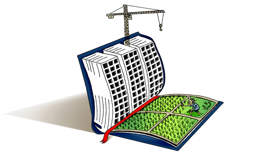 陈益民荣获节约集约用地严守耕地红线主题漫画征集活动三等奖