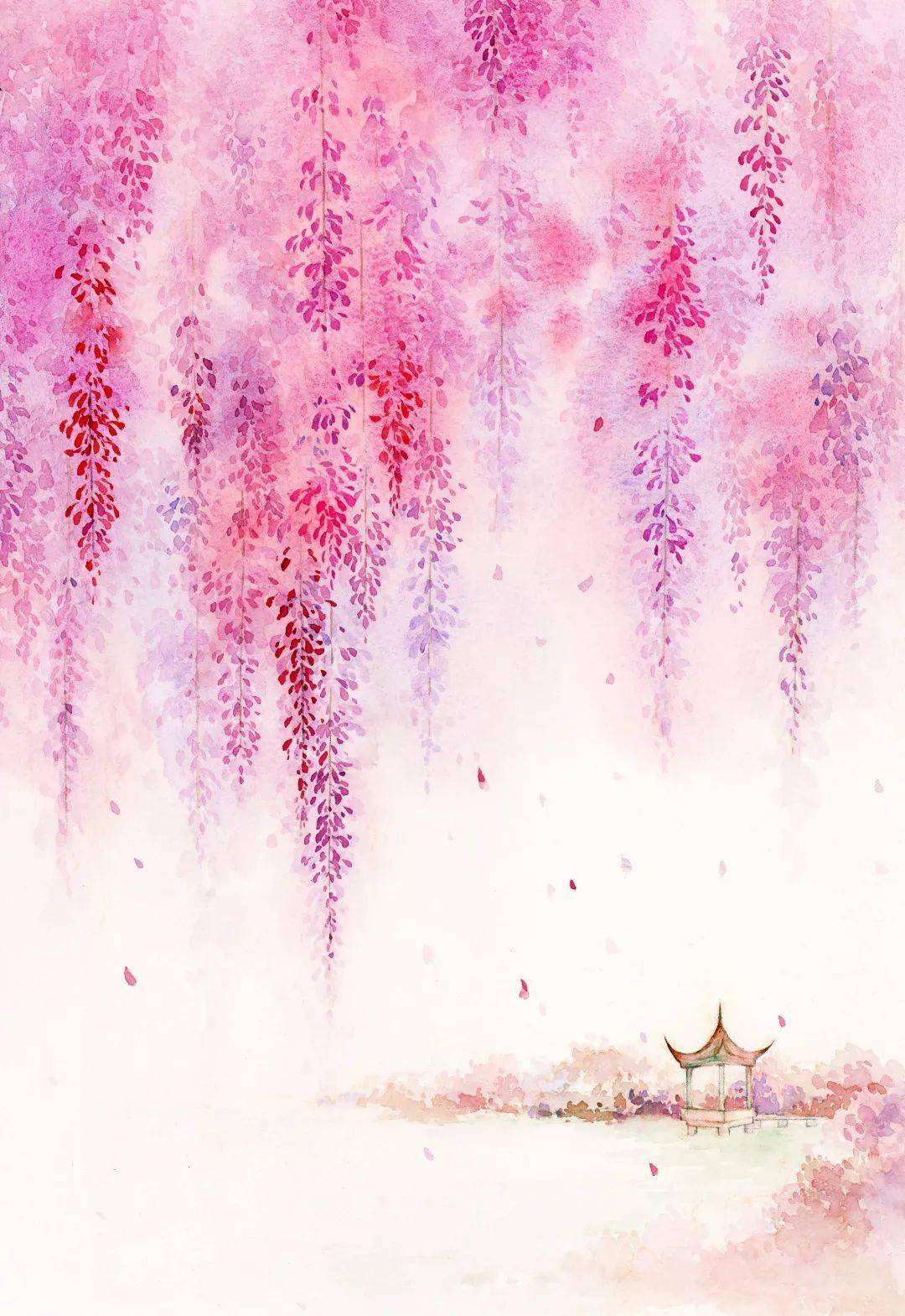 拿走这套古风水彩入门指南,每天15分钟,0基础也能轻松画出绝美古风!