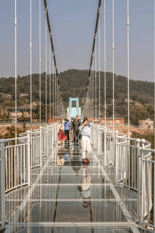 台州玉环玻璃桥图片