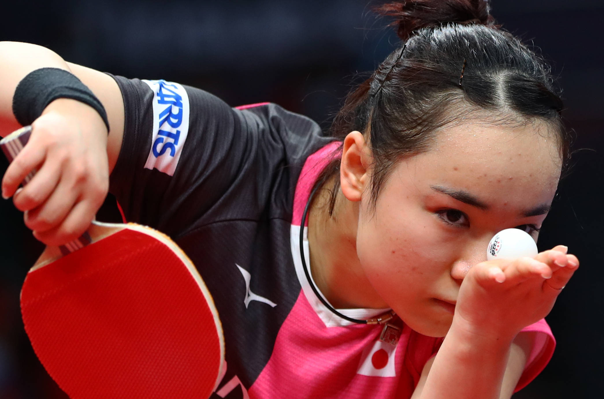 乒乓球——国际乒联总决赛:伊藤美诚晋级四强