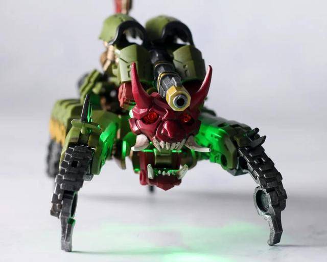 模玩测评:变形金刚第三方 铁工厂 悪霊具足 骨蜘蛛鬼