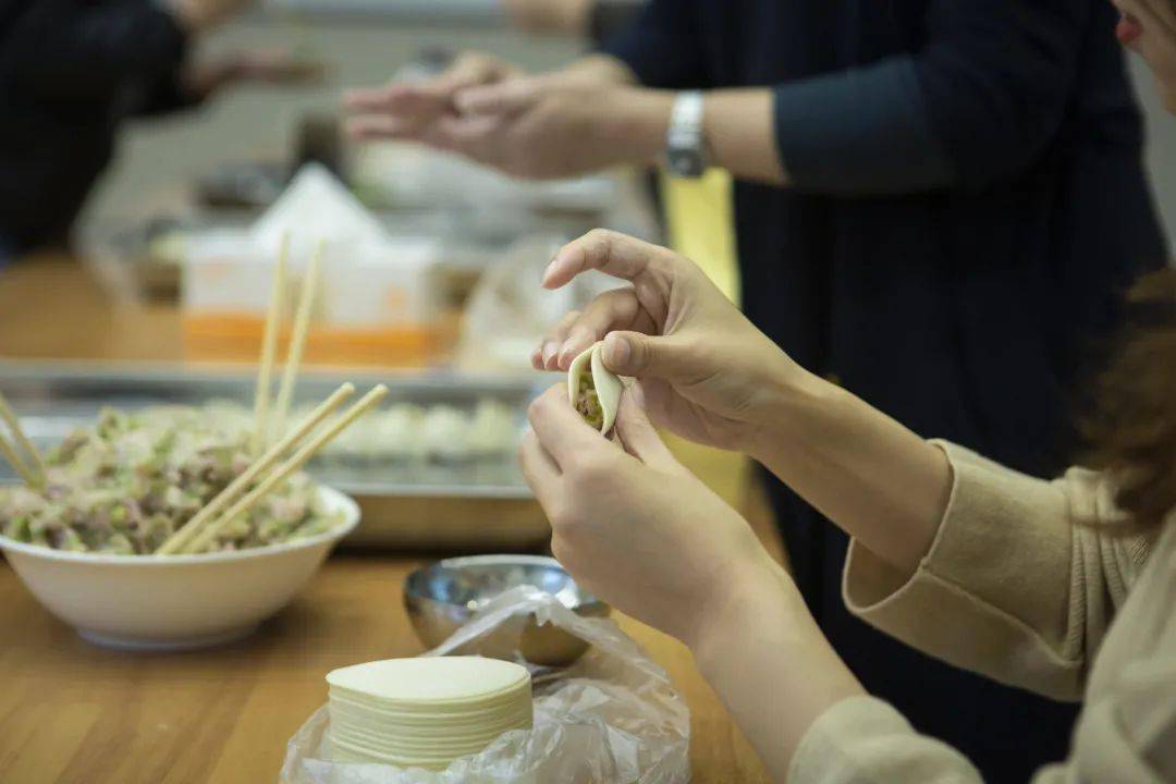 手工包饺子真实图片图片