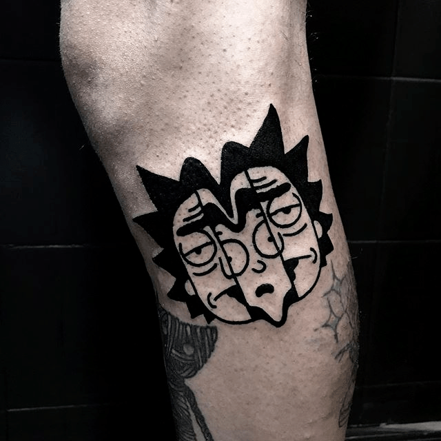 rick and morty 纹身,一场荒诞的狂欢_瑞克