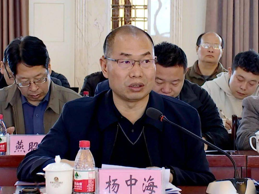 杨中海指出,临洮县委县政府全面贯彻落实党中央决策部署,认真落实脱贫