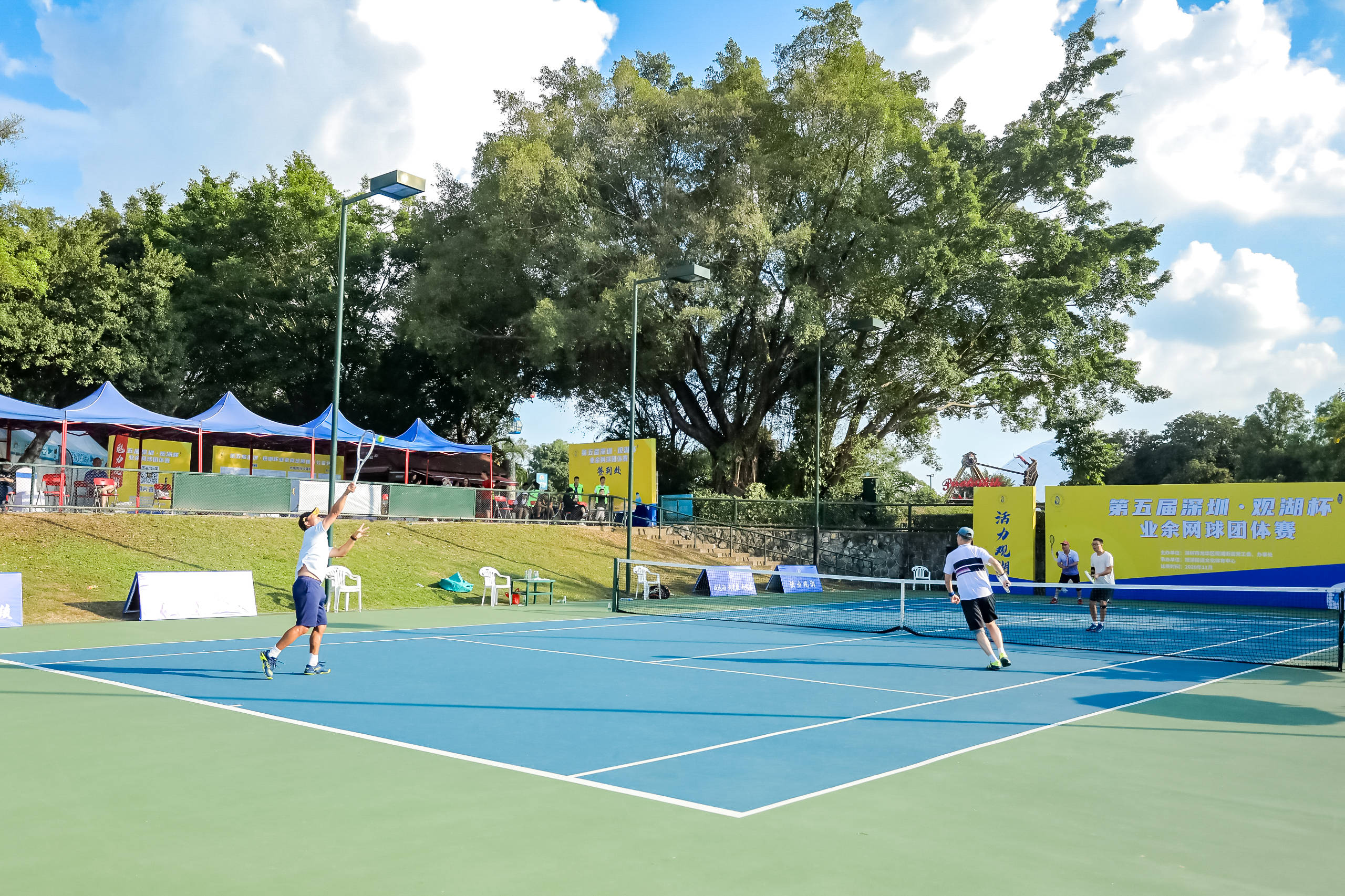 第五届深圳·观湖杯业余网球团体赛圆满落幕