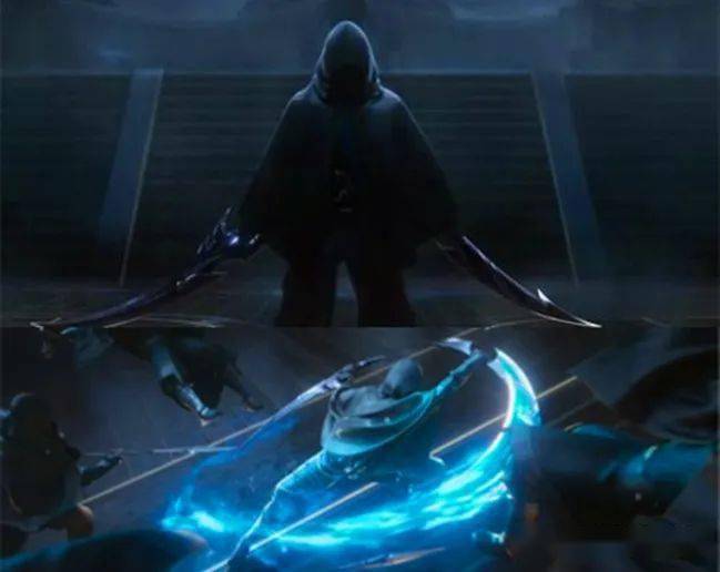 它给玩家的第一印象就是酷,下垂的双刀隐隐发出煞气,而敌人从澜的脸上