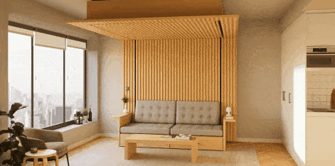 62 cloud bed,by ori livingori 发现其实在住宅空间中,光是一张床