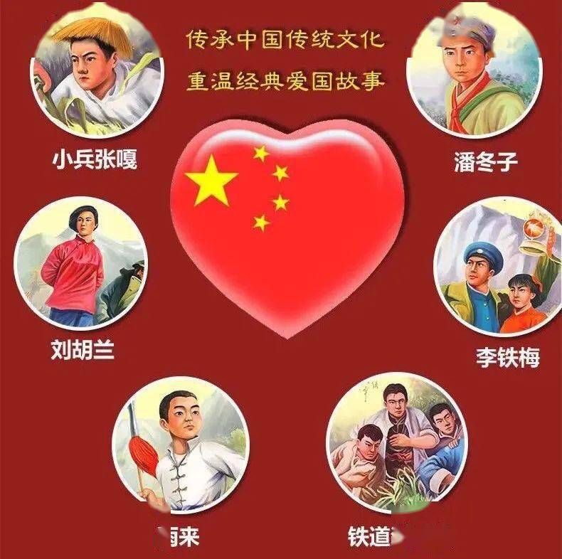 红色记忆绘画ppt图片