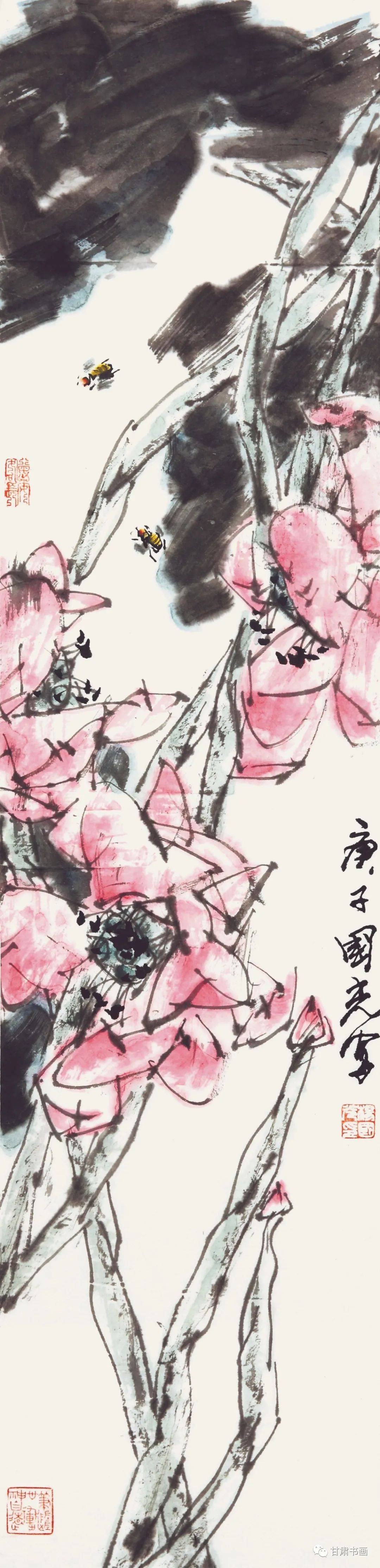 清风雅集杨国光花鸟画小品展播