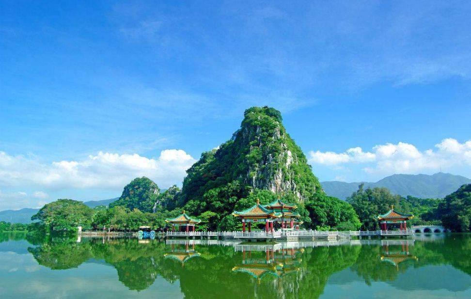 德庆盘龙峡贡柑园肇庆仙掌岩端州小长城两天游