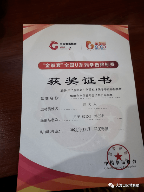 披荆斩棘的少年我区输送市拳击专业队集训运动员荣获佳绩