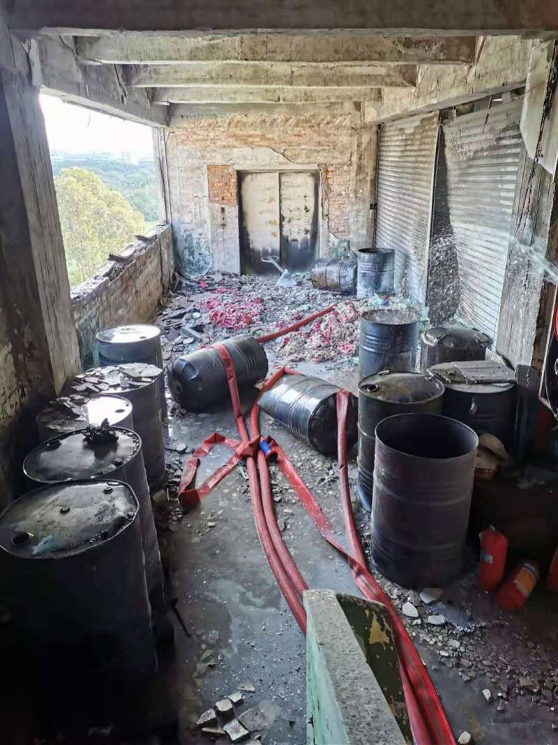 存储220斤酒精引发火灾广东中山一橡塑厂老板被行政拘留