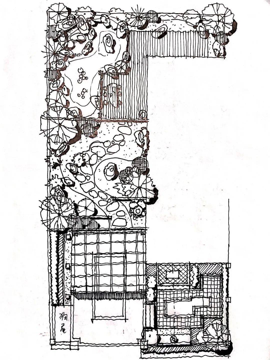 上周做了一个综合型的小院子.