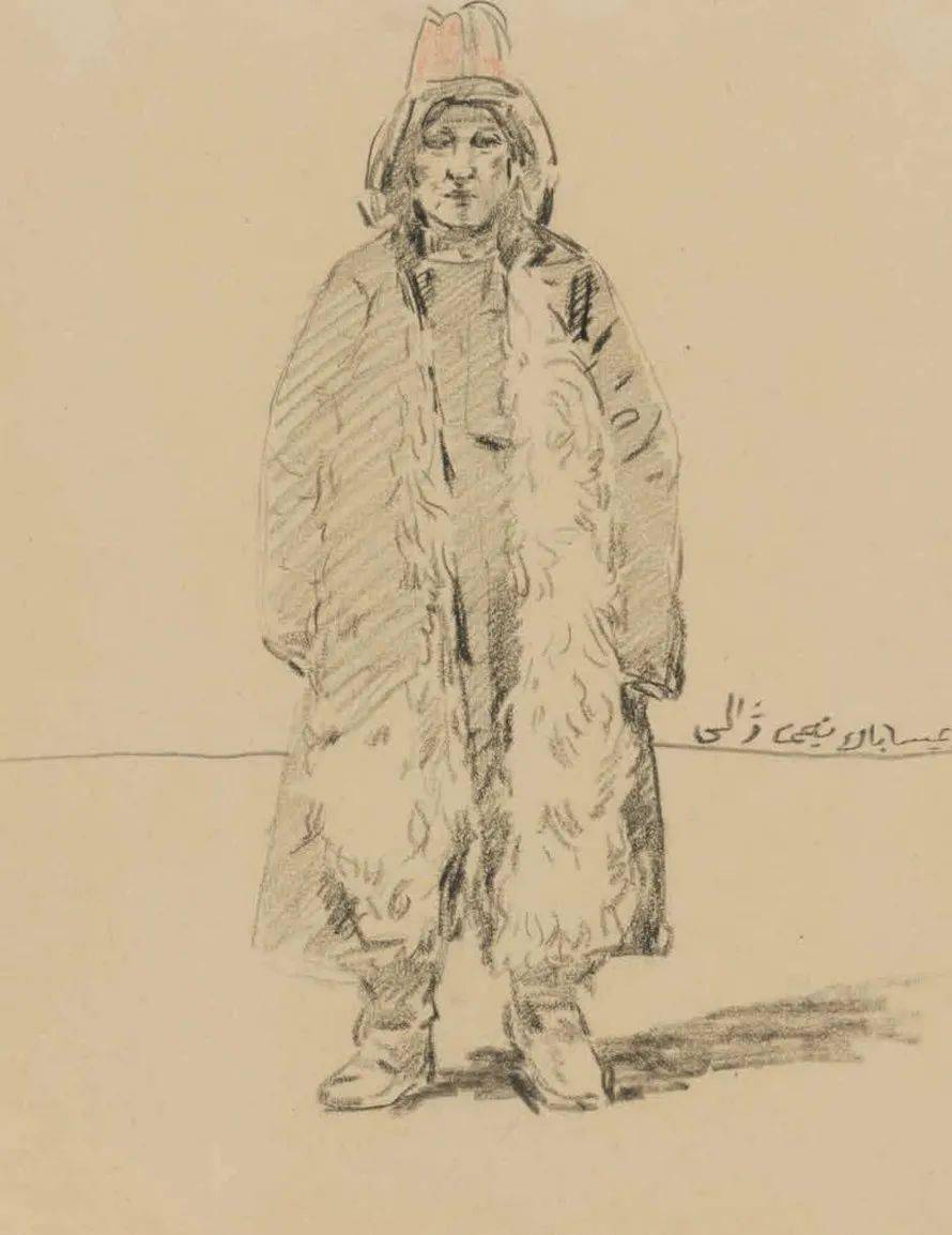 回溯中国素描百年历程,当代著名美术家作品