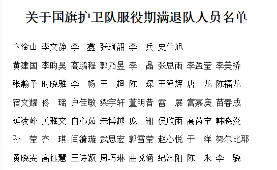 国旗护卫队平均身高图片