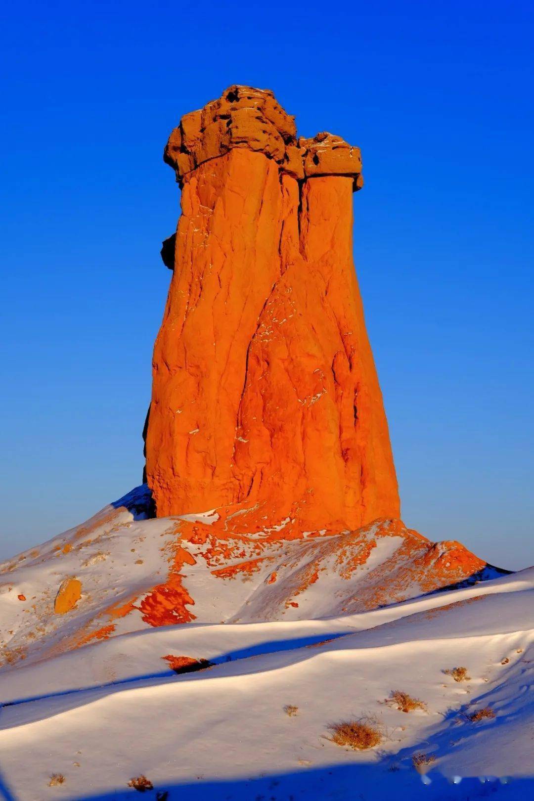 雪后的乌拉特你咋这么美丽