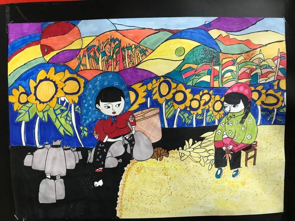 弘扬美育精神塑造美好心灵西安经开第一学校童心创艺美术作品系列展一