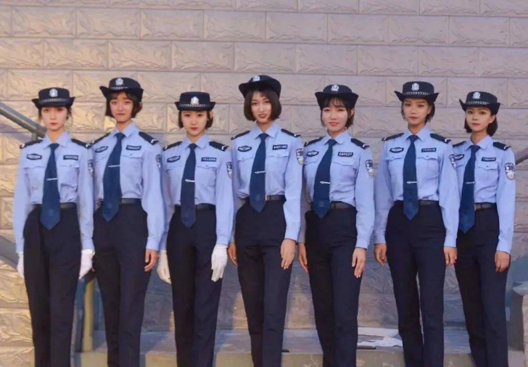 来自警校女生的颜值暴击!
