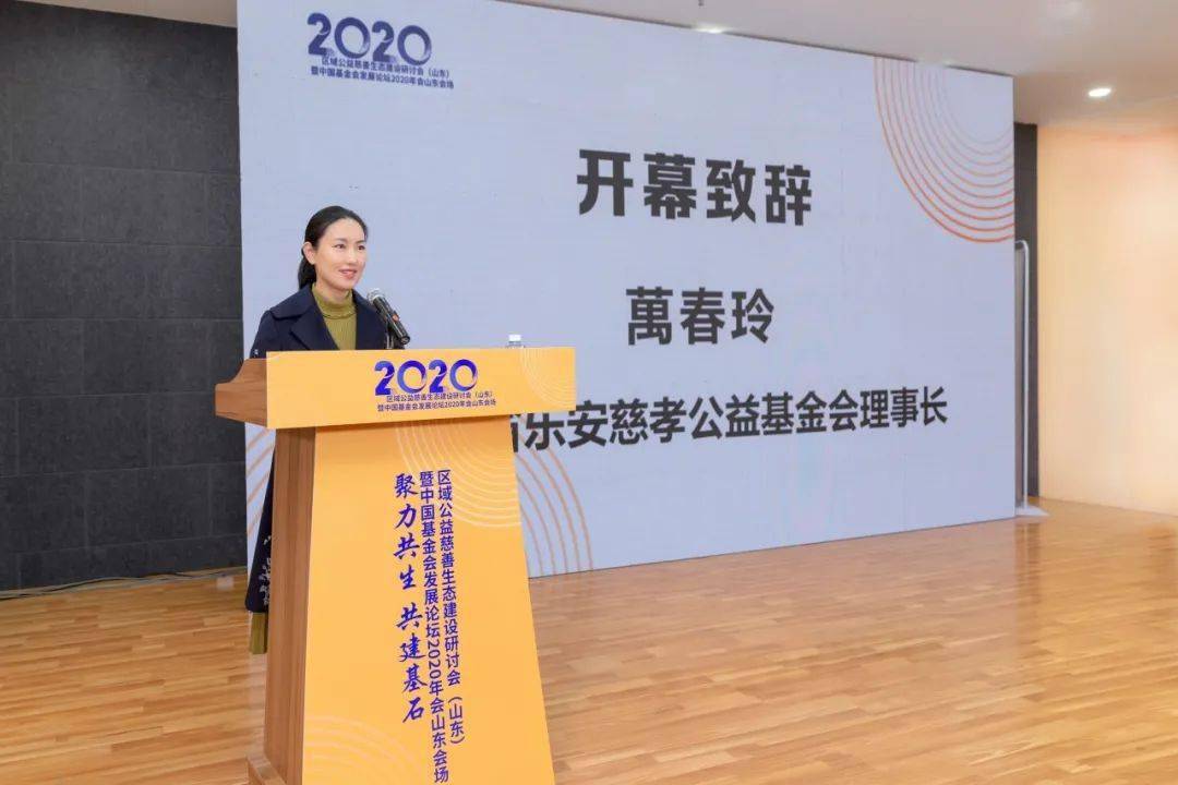 区域公益生态建设研讨会暨中国基金会发展论坛2020年会