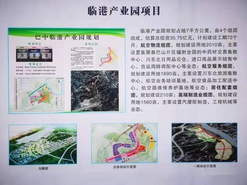 此次集中开工的重头戏,单个投资总量最大的项目是恩阳临港产业园项目
