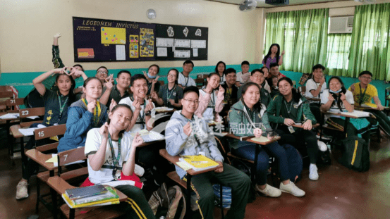 跨过山河大海威远教师在菲律宾教汉语