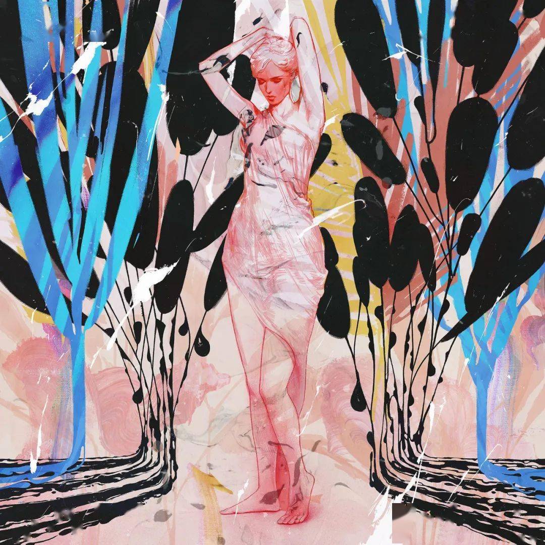 插画丨每张都能当壁纸!当插画师玩起"意识流"