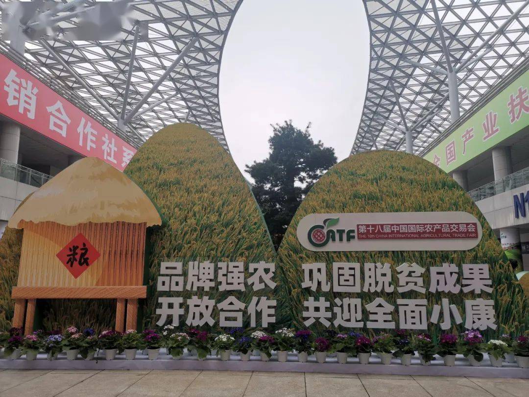 渝见荆楚好味道第十八届中国国际农产品交易会开幕