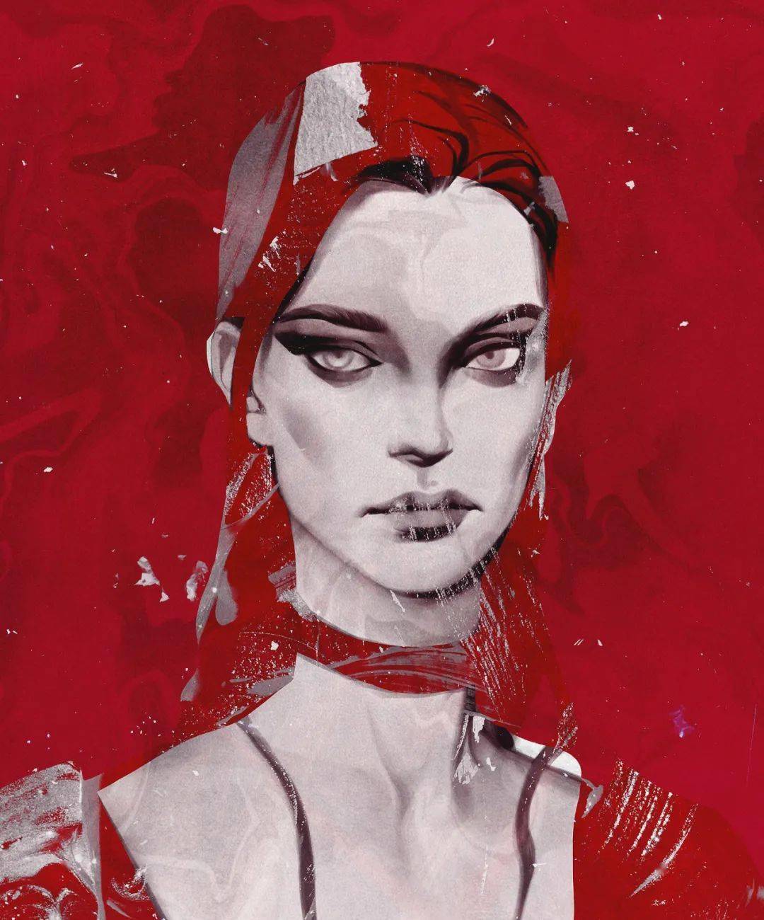 当插画师玩起"意识流"