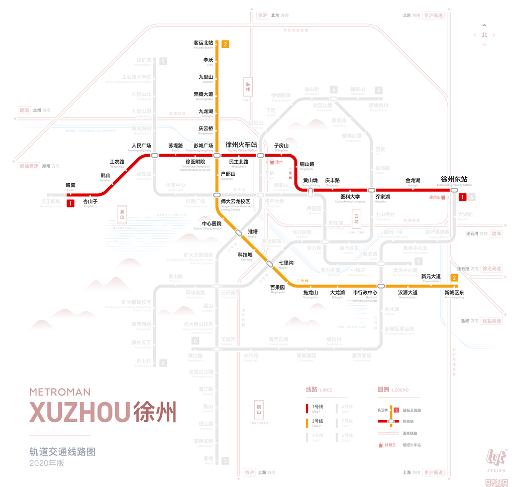 徐州2号线地铁站点图图片