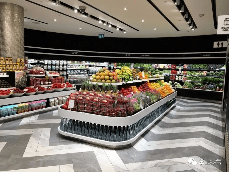 这组外国超市的陈列国内少有超市能够做得到