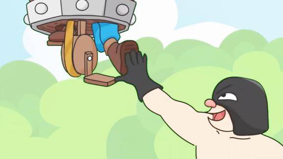 部落冲突皇室战争飞斧屠夫和飞行器的完美配合