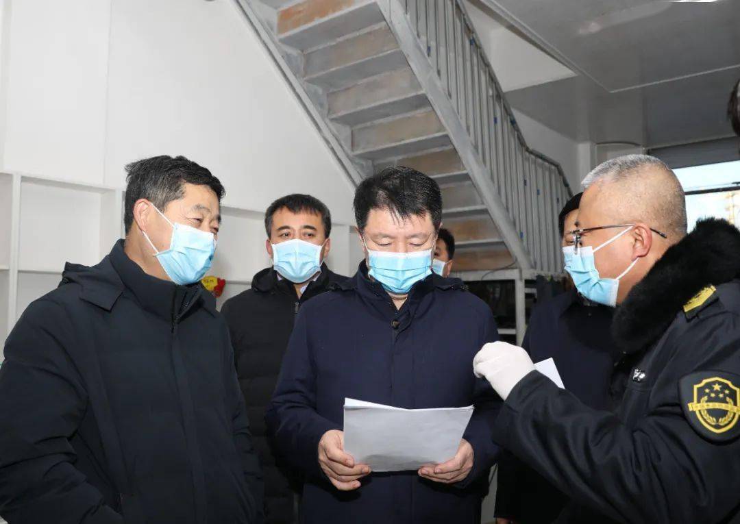 奇巴图深入乌市调研疫情防控工作