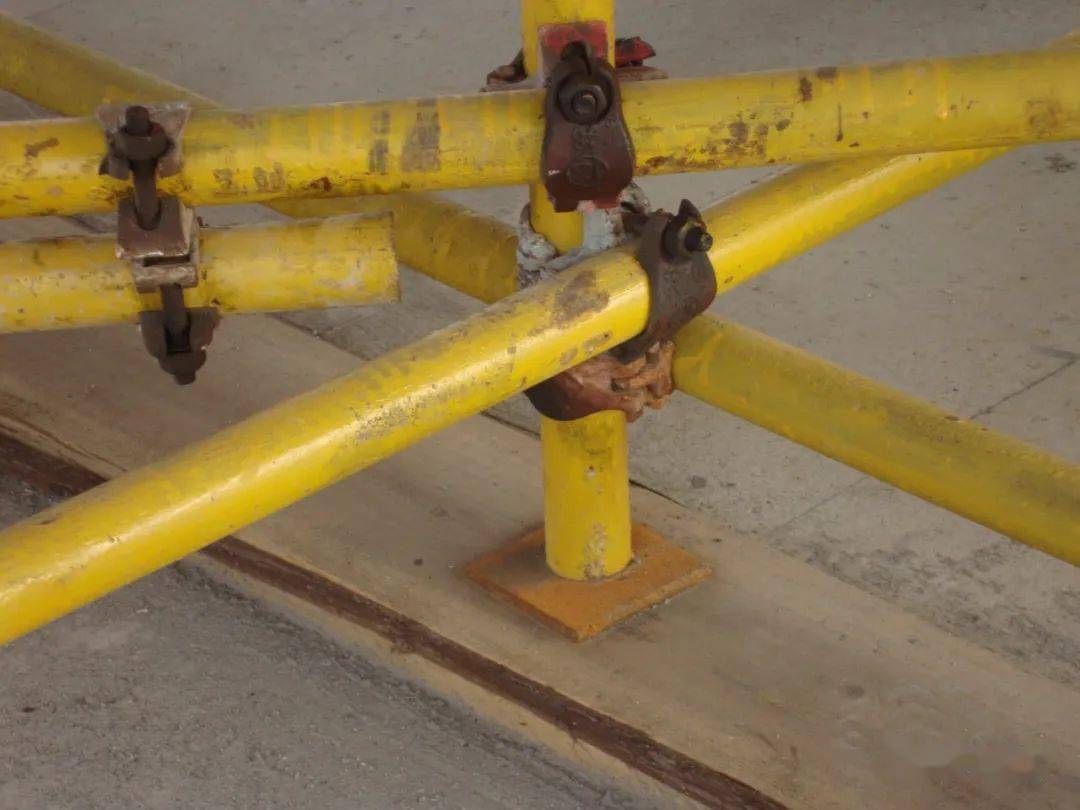 扣件式钢管模板支架安全通病防治搭设及拆除应注意