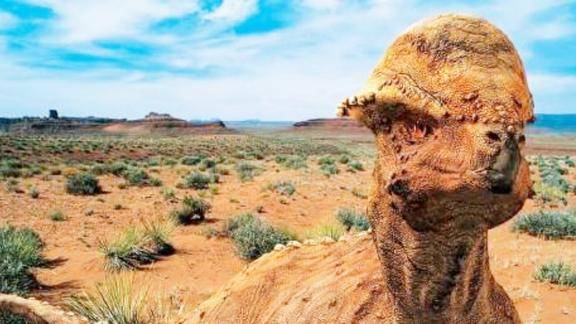 史上最丑的恐龙看起来像个秃头但这也成了它的最佳武器