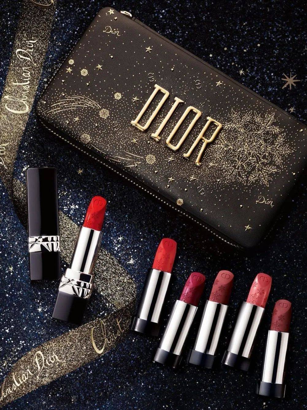 chaneldior圣诞口红美翻了