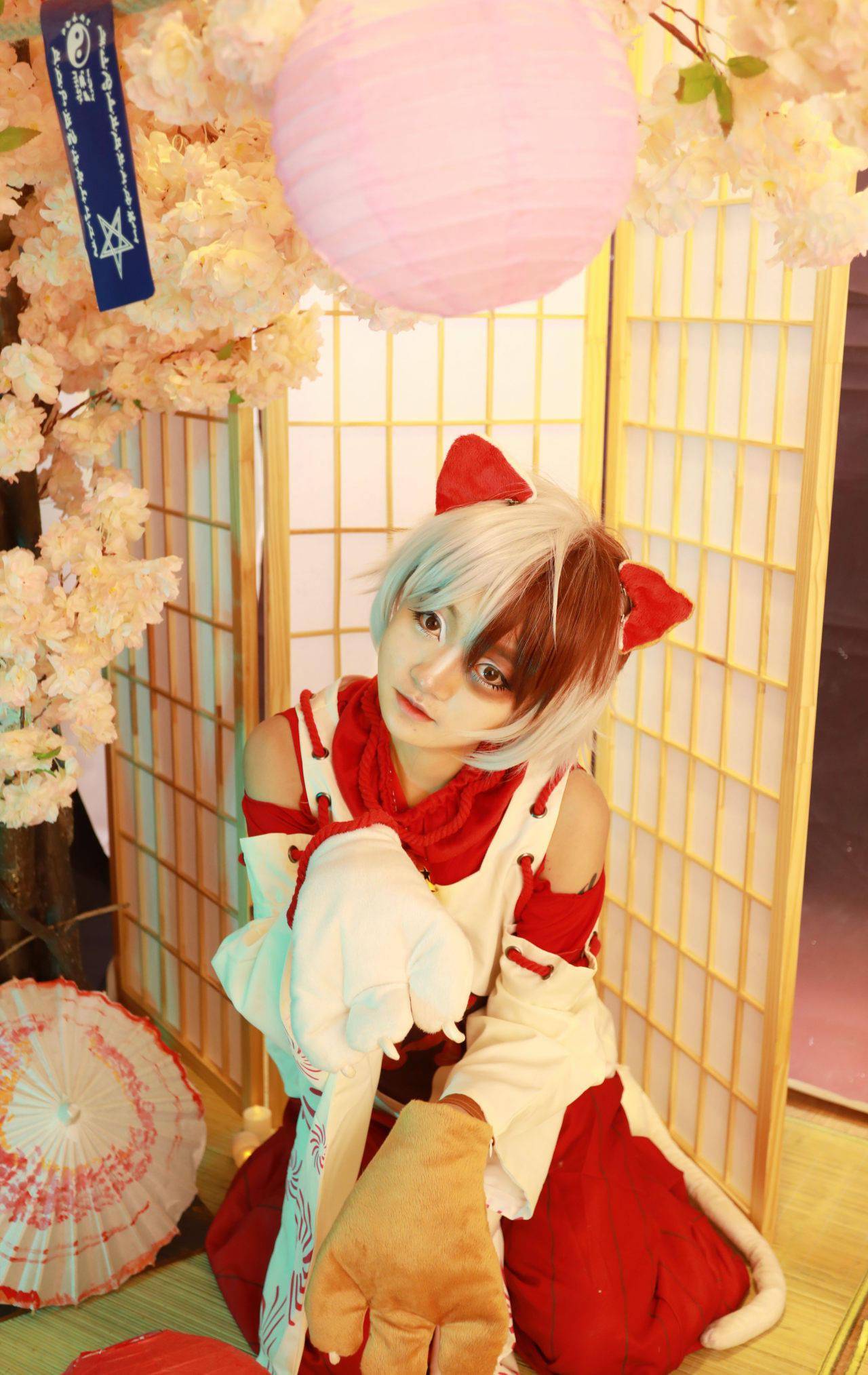 阴阳师招财猫御魂cosplay