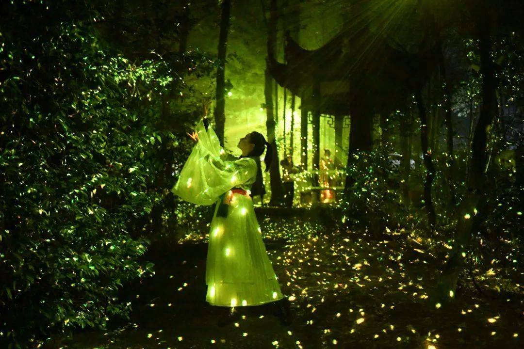 美cry长沙石燕湖竟私藏一片荧光森林90的人都不知道